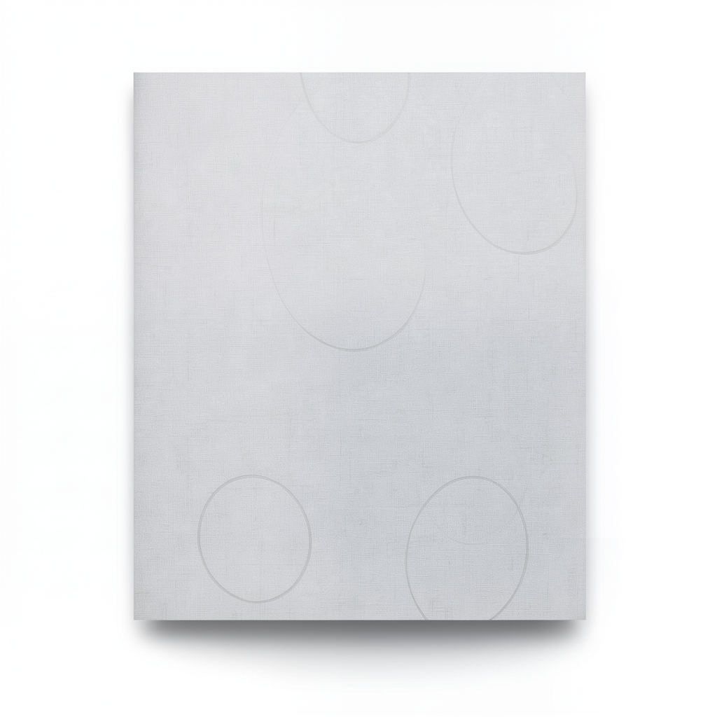 Patterned Wallpaper Light Gray, 10m Length x 1.06m Width, Model 5860