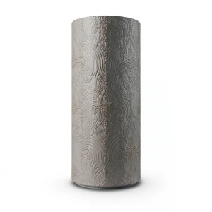 Patterned Wallpaper Gray on Brown, 10m Length x 1.06m Width, Model Z21804