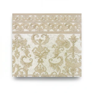 Italian Wall Covering Beige Color, Length 10m, Width 1.06m, Model 85070