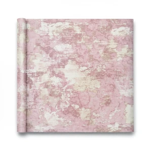 Italian Wallpaper Pink with Beige Color, 10m Length, 1.06m Width