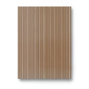 Striped Wallpaper 10m x 1.06m Brown Color, Model 5822