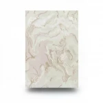 Wavy Wall Covering, Color Beige with brown, Length 15.6m, Width 106cm