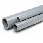 مواسير UPVC الوطني ضغط 10 بار  قطر خارجي 140 مم سمك 6.7 مم لون رمادي