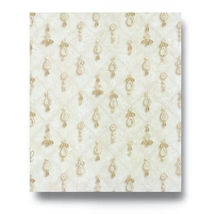 Italian Wall Decoration Pale Beige Color, 10m x 1.06m, Model 85087