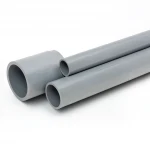 مواسير UPVC الوطنى ضغط 4 بار  قطر خارجي 225 مم سمك 4.5 مم لون رمادي