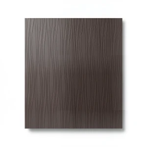 Patterned Wallpaper 10m×1.06m Dark Brown Color, Model Z46016