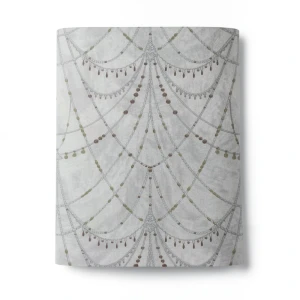 Italian Wallpaper Gray Color, Length 10m, Width 1.06m, Model 85082