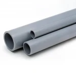 مواسير UPVC الوطنى ضغط 10 بار  قطر خارجي 225 مم سمك 10.8 مم لون رمادي