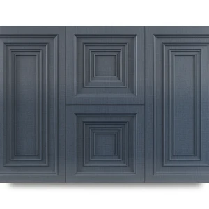 Italian Wall Decor 10m x 1.06m Dark Gray Blue, Model Z46023