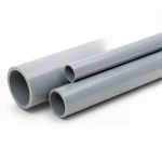 مواسير UPVC الخام الوطني ضغط 16 بار  قطر خارجي 50 مم سمك 3.7 مم لون رمادي