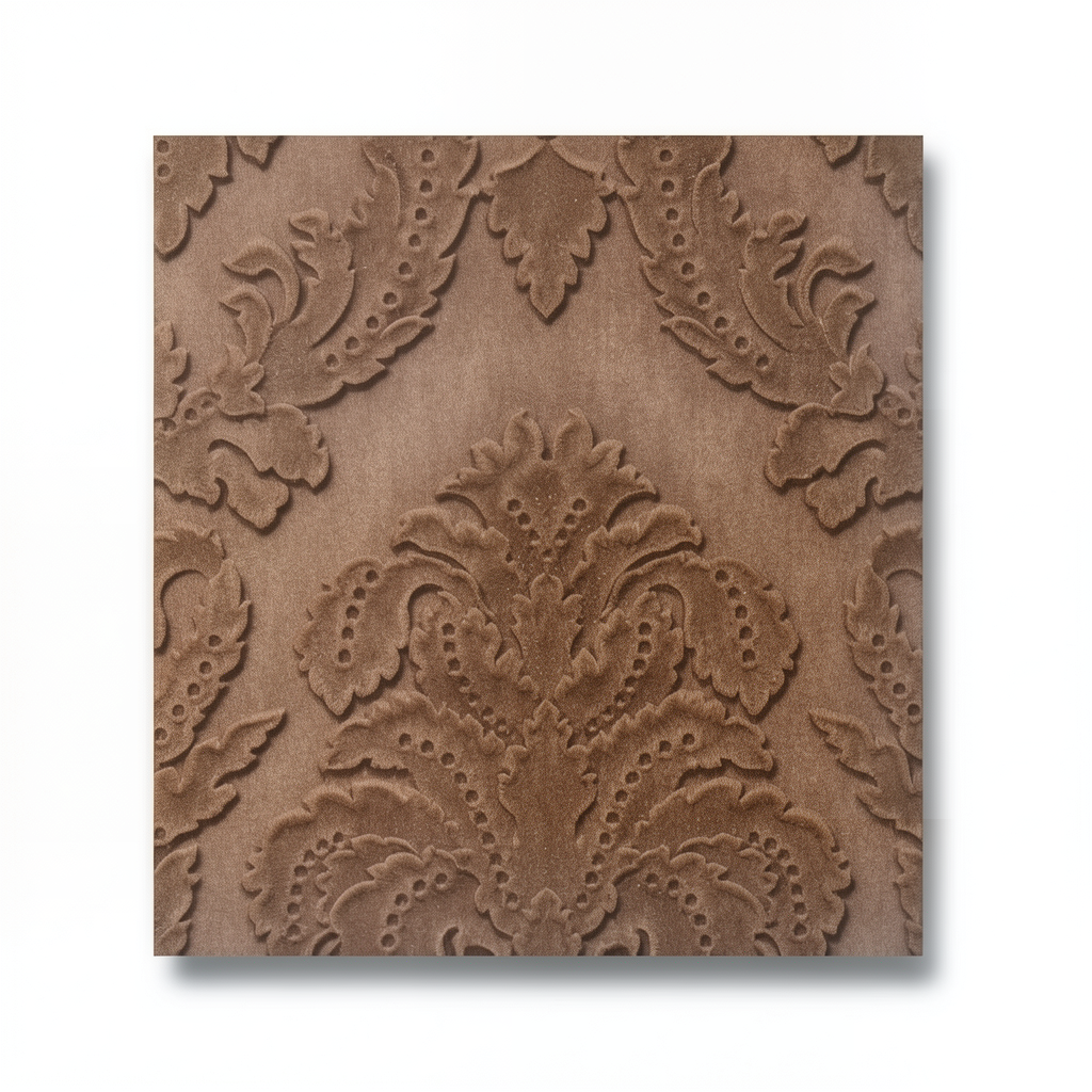 Classic Wall Decor Brown Color 10m×1.06m, Model Z46011