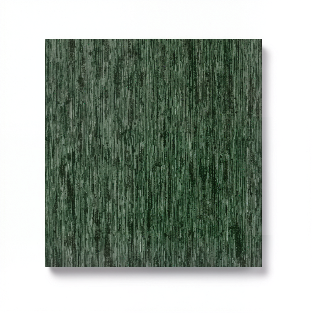 Patterned Wallpaper 10m x 1.06m, Dark Green Color, Model Z21830