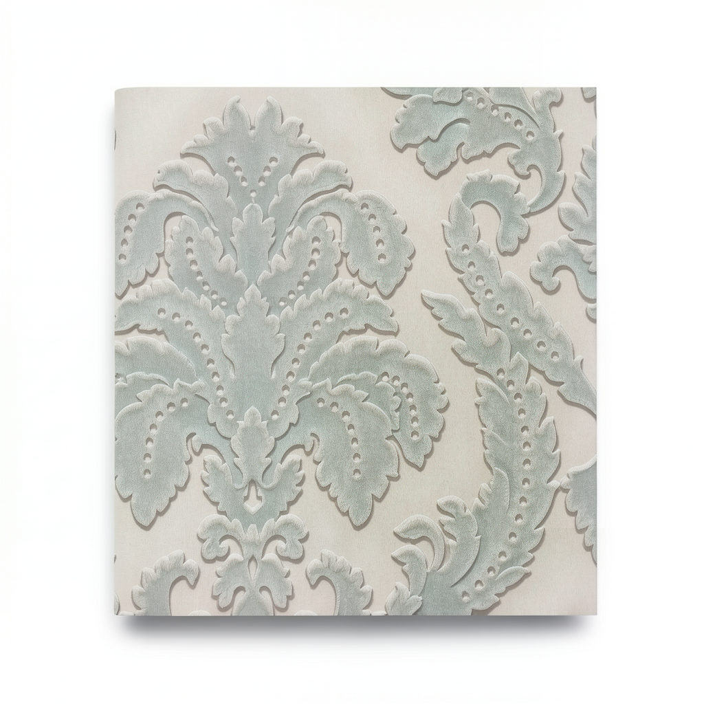 Classic Wall Decoration 10m×1.06m Beige Gray Color, Model Z46015