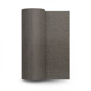 Italian Wall Covering Dark Beige Color, 10m Length, 1.06m Width, Model Z44915