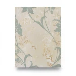 Italian Floral Wallpaper 10m×1.06m Beige, Model 5843