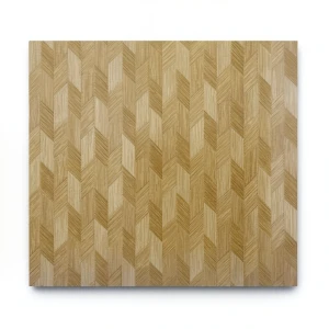 Geometric Wall Covering 10m x 1.06m Golden Brown