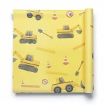 Youth and children wall decoration, yellow color, length 10 m, width 0.53 m, model 465402 