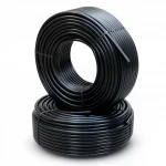 أنابيب HDPE الراجحي PE 63 ضغط 4 بار قطر خارجي 125 مم سمك 4.8 مم لون اسود