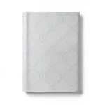 ورق حائط هندسي ايطالي 10 م×1.06 م رمادي فاتح، موديل Z21857