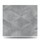 Geometric Wallpaper 10m x 1.06m Gray Color, Model Z21843