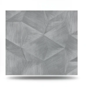 Geometric Wallpaper 10m x 1.06m Gray Color, Model Z21843