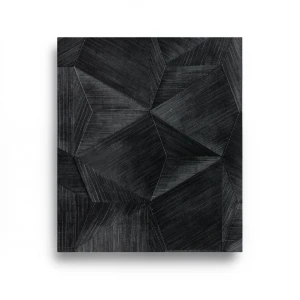 Geometric Wall Covering 10m x 1.06m Black Color, Model Z21852