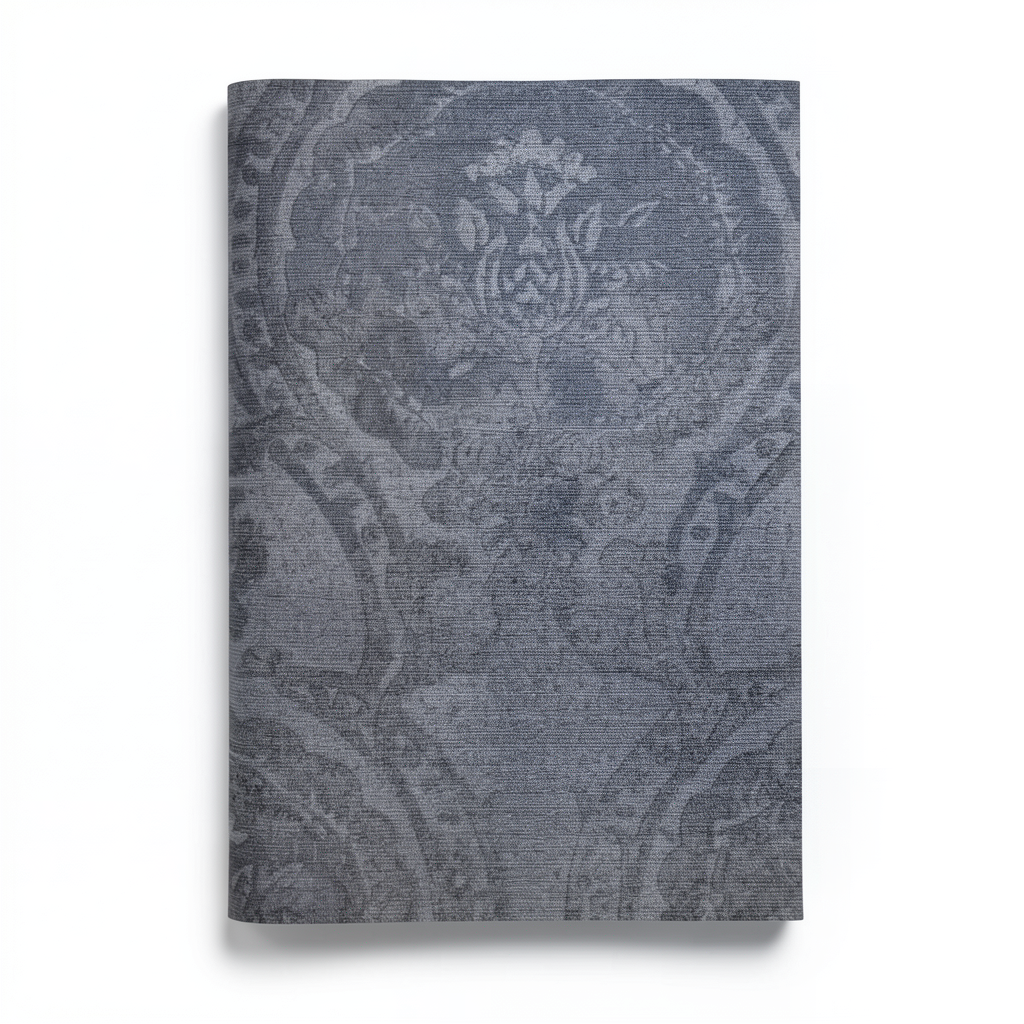 Italian Wallpaper 10m x 0.73m Dark Gray, Model 310013