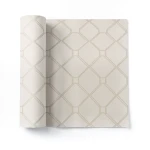 Geometric Wallpaper 10m x 1.06m Beige Color, Model Z21856
