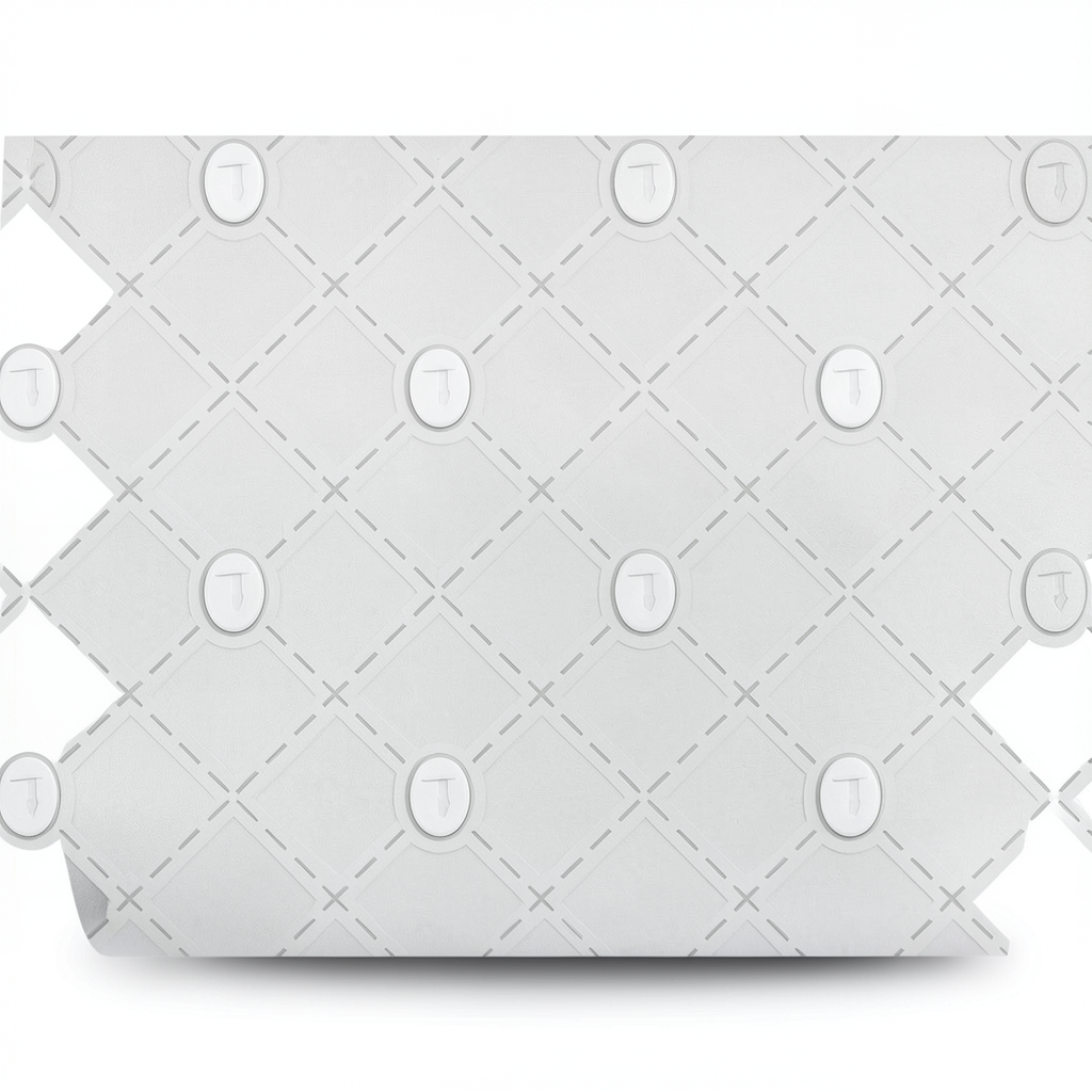 Italian Geometric Wallpaper 10m×1.06m Light Gray, Model Z21857