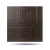 Geometric Wallpaper 10m×1.06m Dark Brown Color, Model Z46028 - Image 1