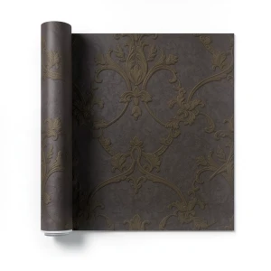 Classic Wall Decoration 10m×1.06m Dark Brown, Model Z46038