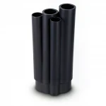 مواسير HDPE الراجحي PE 63 ضغط 4 بار قطر خارجي 225 مم سمك 8.6 مم لون اسود