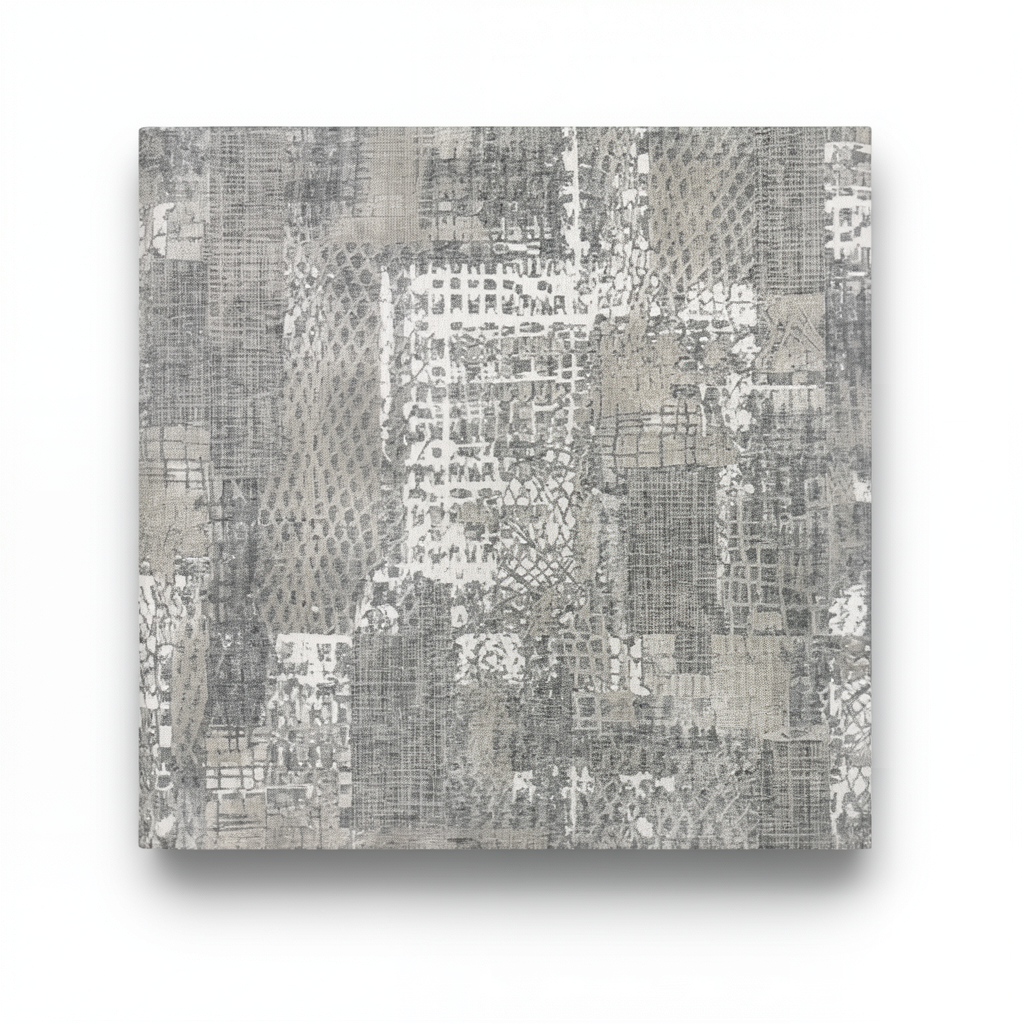 Italian Wall Decoration Gray with Beige, 10m x 1.06m, Model Z44954