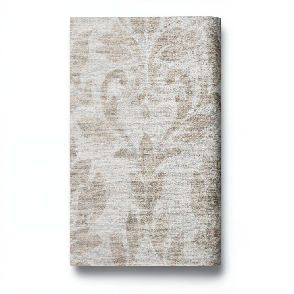 Patterned Wallpaper 10m x 0.73m Beige, Model 310004