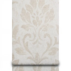 Patterned Wallpaper 10m x 0.73m Beige Color, Model 310003