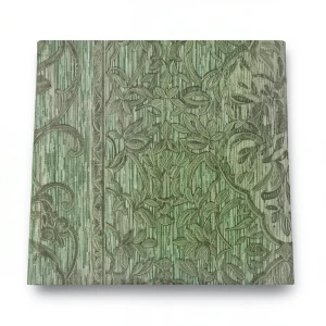 ورق جدران كلاسيك 10 م × 1.06 م لون أخضر، موديل Z21829