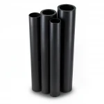 مواسير HDPE الراجحي PE 63 ضغط 4 بار قطر خارجي 225 مم سمك 8.6 مم لون اسود