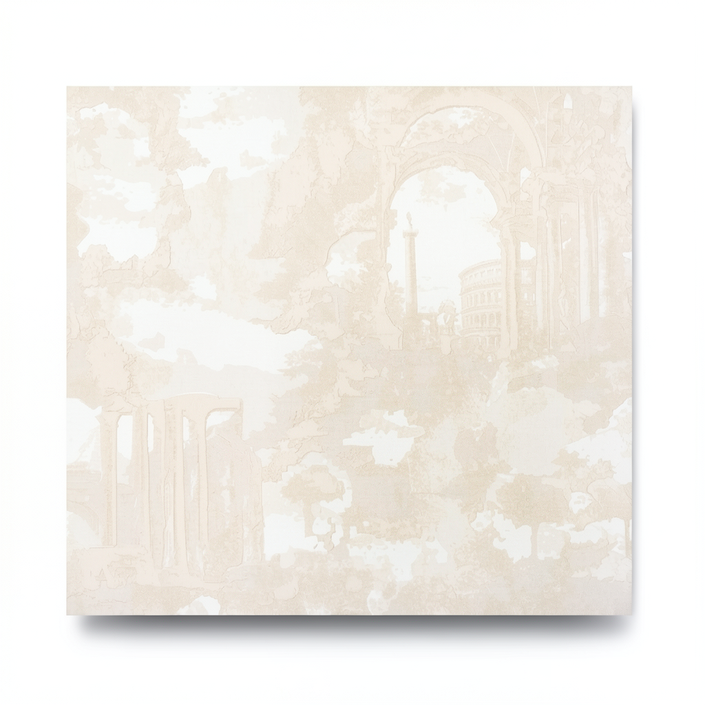 Italian Wallpaper Light Beige Color 10m x 1.06m, Model Z44934