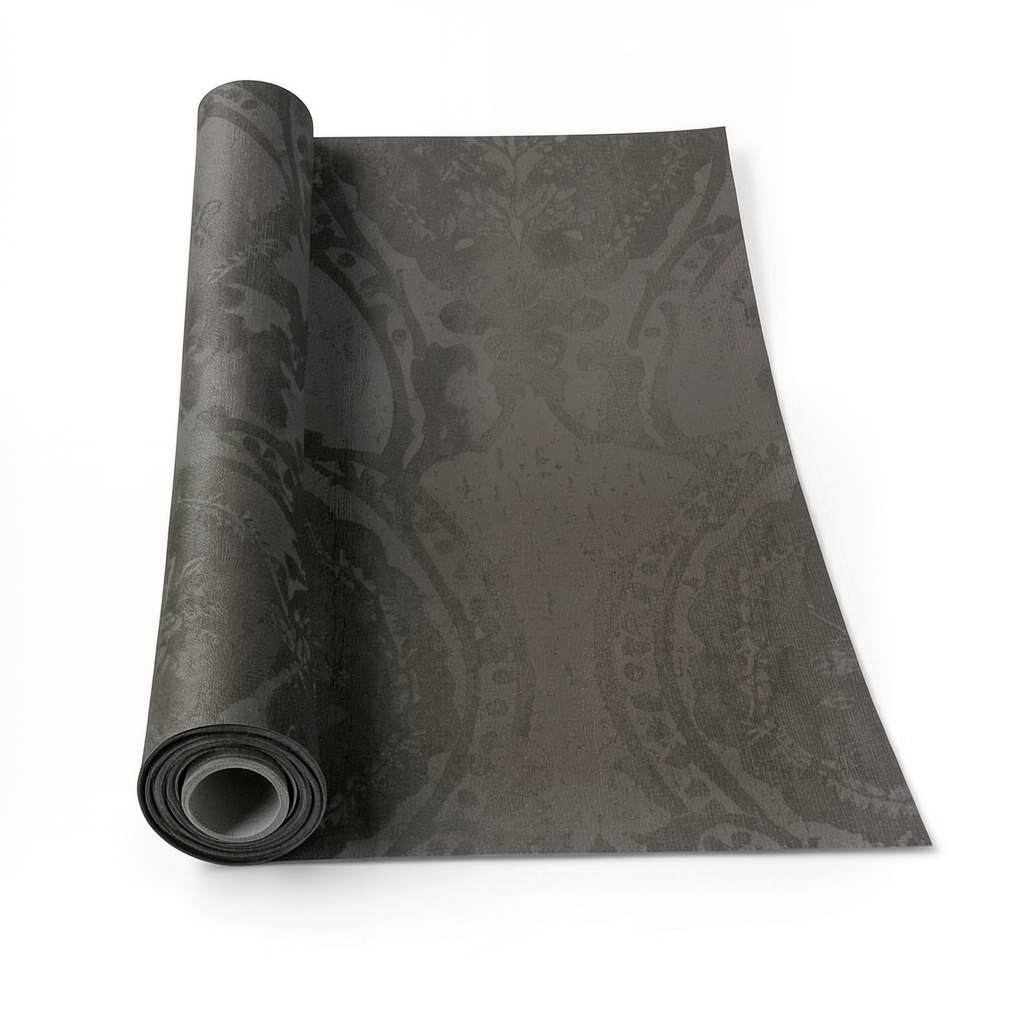 Italian Wallpaper 10 m x 0.73 m, Dark Beige Color, Model 310015