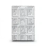 Italian Wallpaper Gray Color, 10m Length, 1.06m Width, Model Z44926