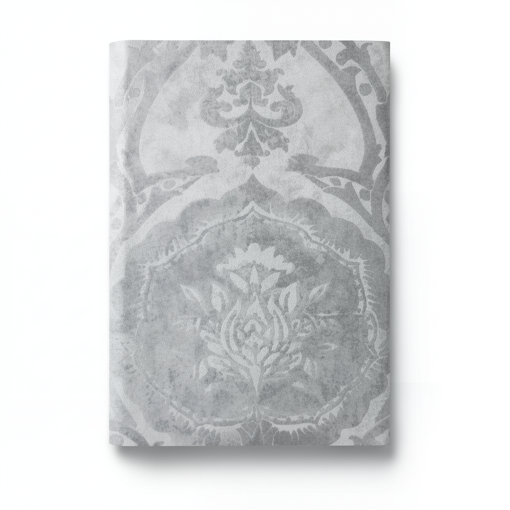 Italian Wallpaper 0.73 x 10 m, Gray Color, Model 310043