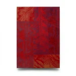 Italian Wallpaper 10 m x 0.73 m, Red Color, Model 310027