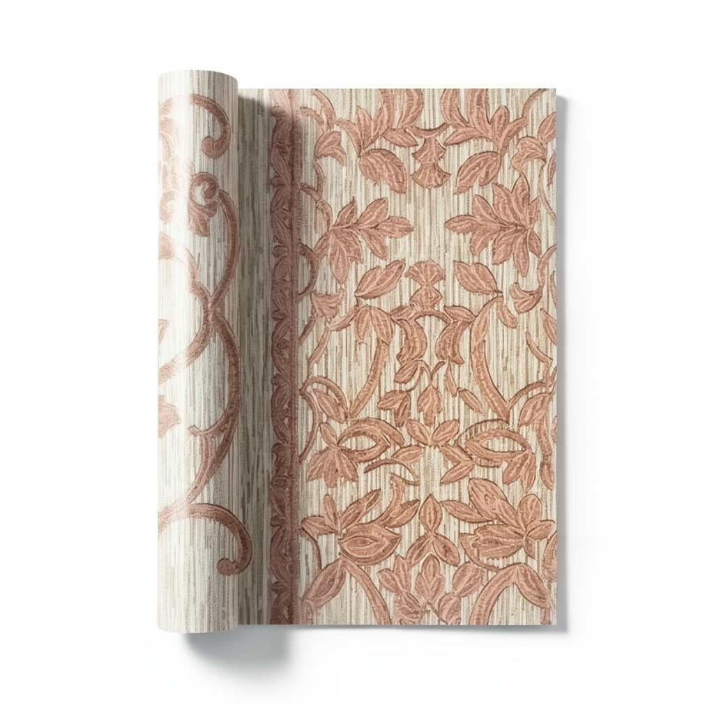 Classic Wallpaper 10m x 1.06m Beige, Model Z21814