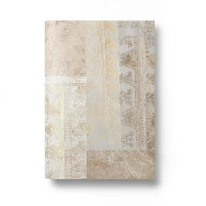Italian Wallpaper 10m x 0.73m Beige, Model 310028