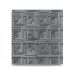 Italian Wallpaper Dark Gray 10m x 1.06m, Model Z44928