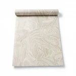 Patterned Wall Covering, beige Color, Length 10m, Width 1.06m, Model 84036