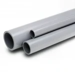 مواسير UPVC الخام الوطنى ضغط 4 بار  قطر خارجي 250 مم سمك 4.9 مم لون رمادي