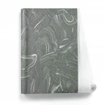 Patterned Wallpaper, Gray on green Color, Length 10m, Width 1.06m, Model 84041 