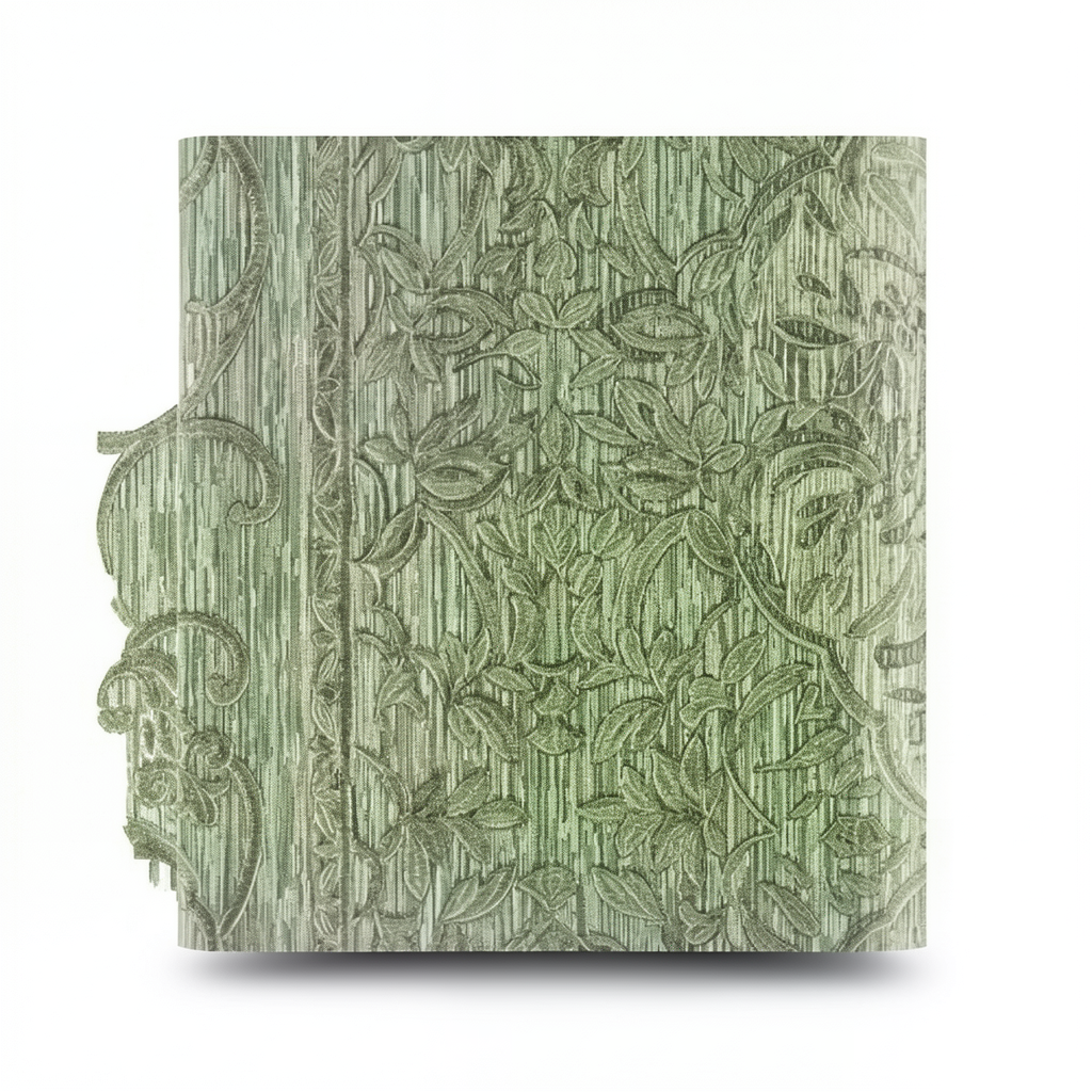 Classic Wall Covering 10m x 1.06m Green Color, Model Z21829