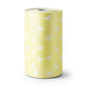 Youth and Children Wall Covering 10m x 0.53m, Yellow Color
